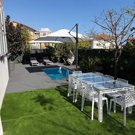 Mybluevista Luxury Sea View Private Cap D Ail 200m Monaco Villa Cap-d'Ail